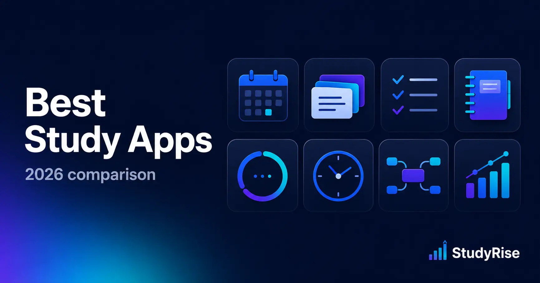 Best study apps in 2026 — planners, flashcards, notes and focus tools compared